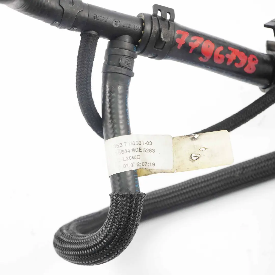 M57N Kraftstoffrücklaufleitung Rohr für BMW E60 E61 E65 525d 530d 535d 730d mit Teilenummer 7796798 BMW E60 E61 E65 525d 530d 535d 730d M57N Kraftstoffrücklaufleitung Rohr - SKU 7796798 - Teilenummer 7796798