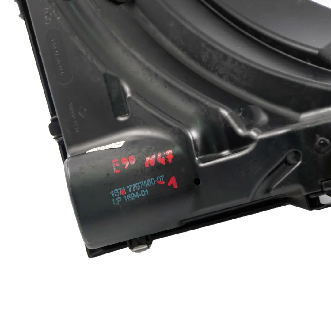BMW E81 E87N LCI E90 E91 Caja del filtro De aire Carcasa Diesel N47 - SKU 7797460-1 - Número de pieza 7797460