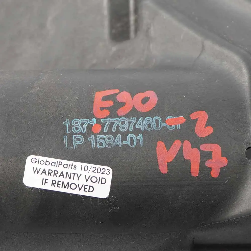 N47 Boîtier de Filtre à Air Couvercle Diesel pour BMW E81 E87 LCI E90 E91 à propos du numéro de pièce 7797460 BMW E81 E87 LCI E90 E91 N47 Boîtier de Filtre à Air Couvercle Diesel - SKU 7797460-2 - Numéro de pièce 7797460