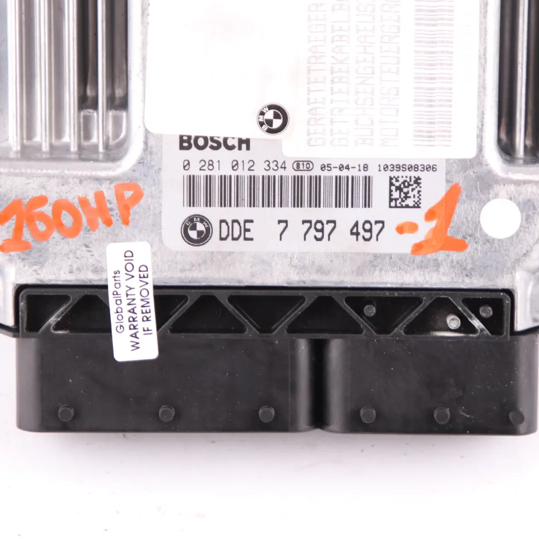 BMW E60 E87 E90 M47N2 120d 320d ECU Kit DDE CAS2 Key Manual - SKU 7797497-1 - Part number 7797497
