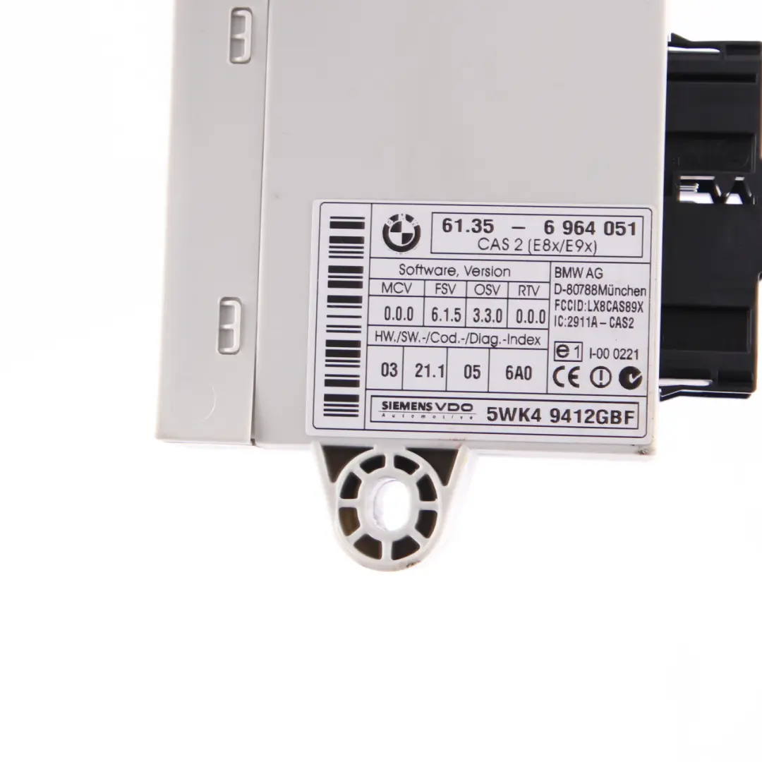 BMW E60 E87 E90 M47N2 120d 320d ECU Kit DDE CAS2 Key Manual - SKU 7797497-1 - Part number 7797497
