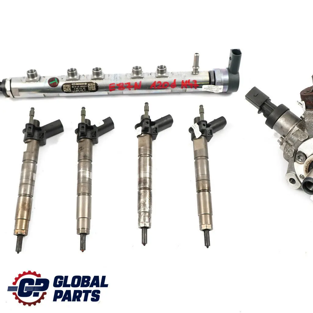 N47 177HP Set Sistema Inyección Combustible para BMW E87 E90 E91 E92 120d 320d Diesel con número de pieza 7797877 BMW E87 E90 E91 E92 120d 320d Diesel N47 177HP Set Sistema Inyección Combustible - SKU 7797877-1 - Número de pieza 7797877