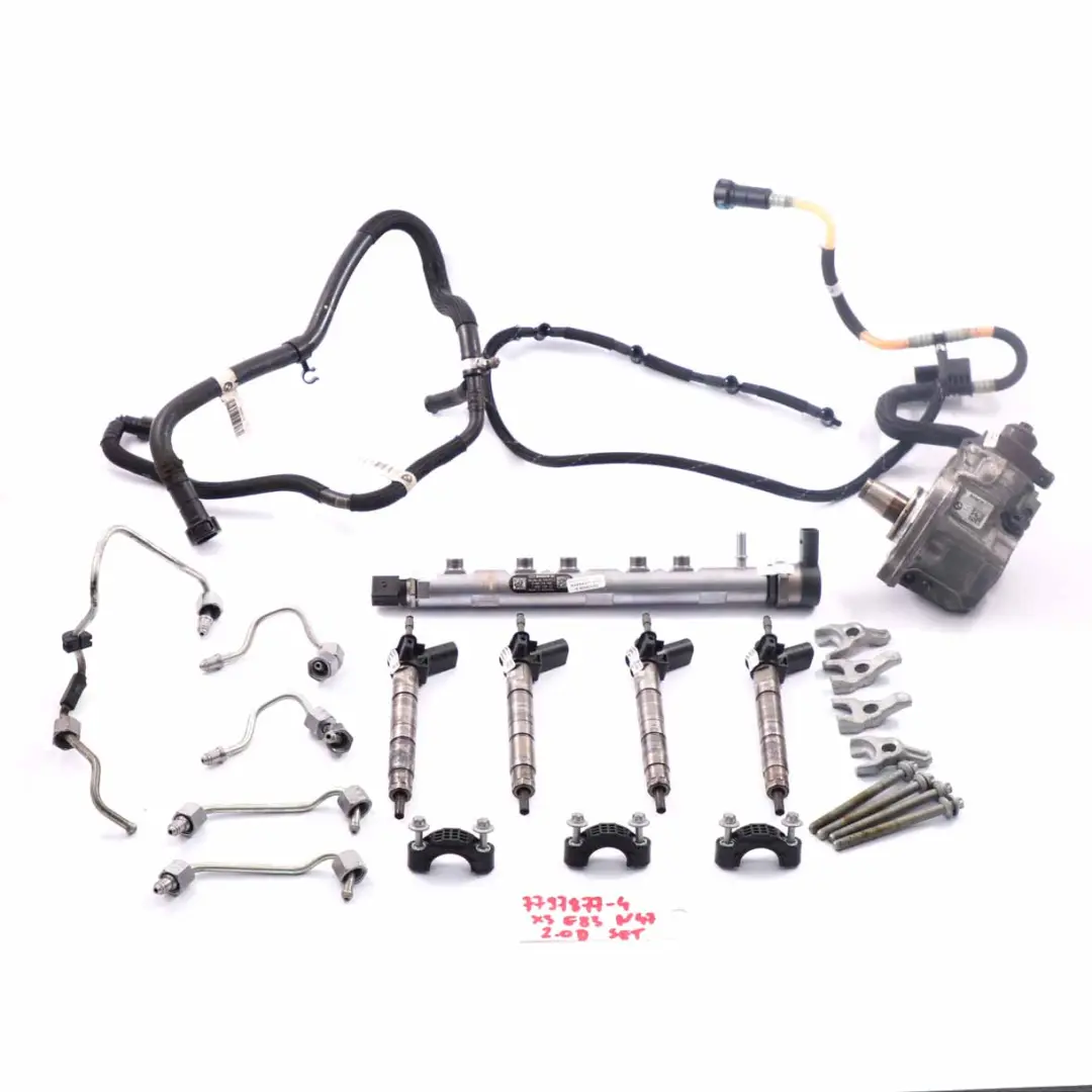 BMW X3 E83 LCI 20d Diesel N47 Set Système injection carburant Injecteurs Pompe - SKU 7797877-4 - Numéro de pièce 7797877