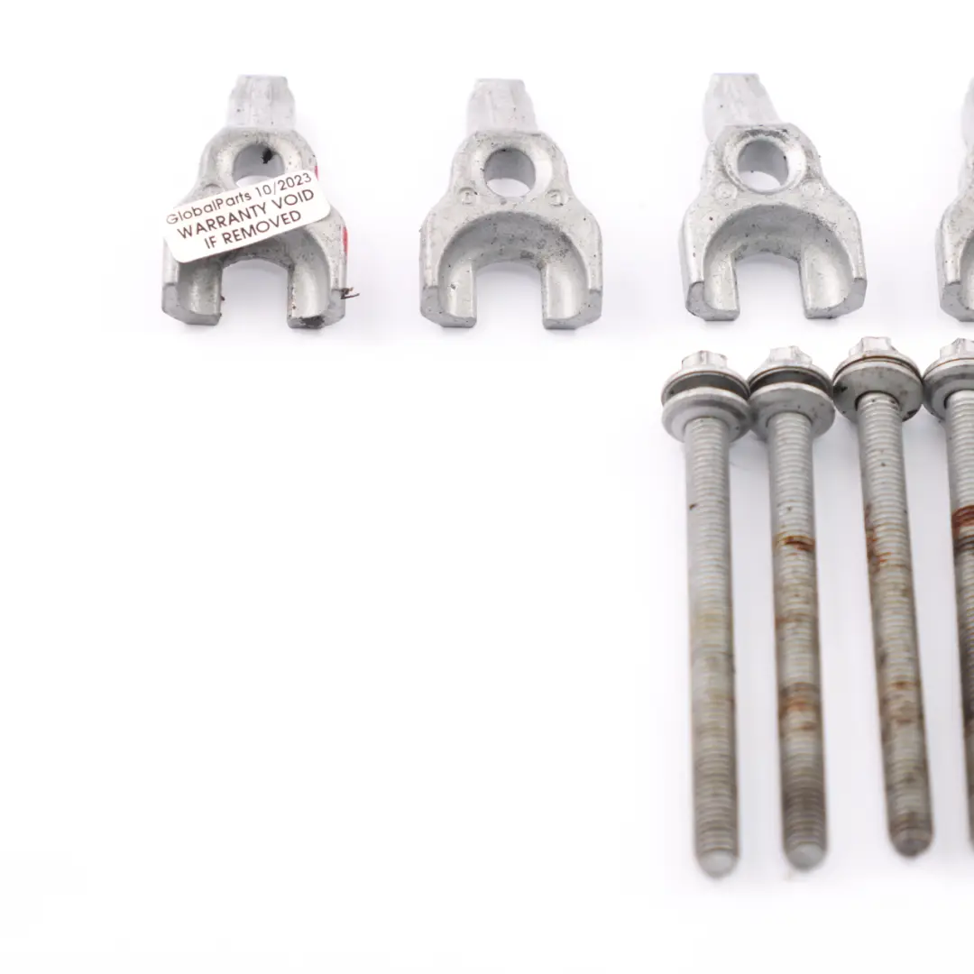 BMW E60 E81 E87 LCI E90 E91 120d 320d 520d N47 Fuel Injector Bracket Mount Set - SKU 7797881-2 - Part number 7797881