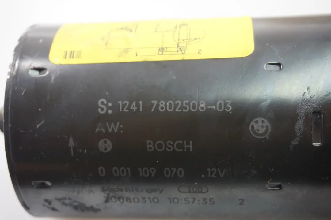  Démarreur Diesel BMW E60 E61 E87 LCI E81 E82 X1 E84 E90 E91 N47 - SKU 7798006 - Numéro de pièce 7798006