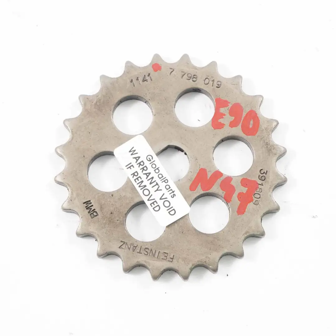 Timing Sprocket BMW E60 E87 LCI E90 F30 N47 N47N Oil Pump Chain Wheel to with Part number 7798019 Timing Sprocket BMW E60 E87 LCI E90 F30 N47 N47N Oil Pump Chain Wheel - SKU 7798019 - Part number 7798019