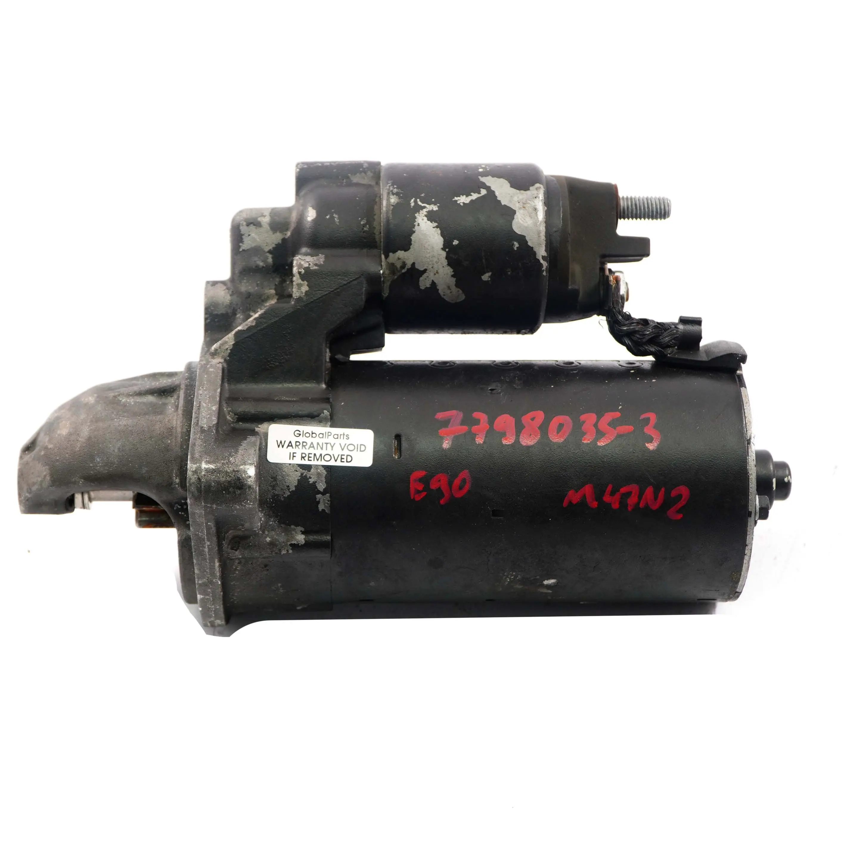BMW 1 3 5 er E60 E61 E87 E90 E91 M47N2 M57N2 Anlasser Motor 7798035