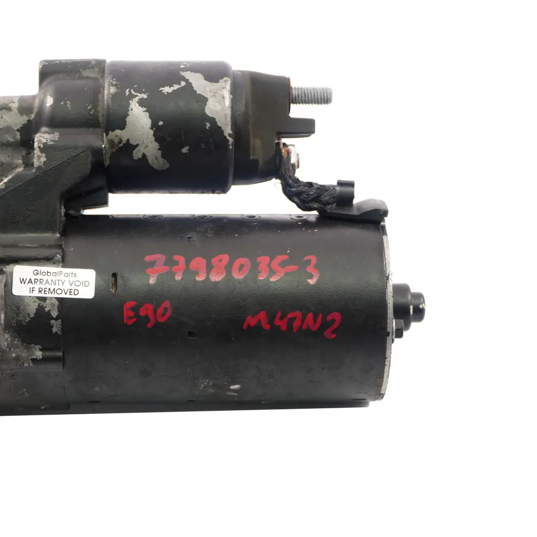 M47N2 M57N2 Starter Motor to BMW 1 3 5 E60 E61 E87 E90 E91 with Part number 7798035 BMW 1 3 5 E60 E61 E87 E90 E91 M47N2 M57N2 Starter Motor - SKU 7798035-3 - Part number 7798035