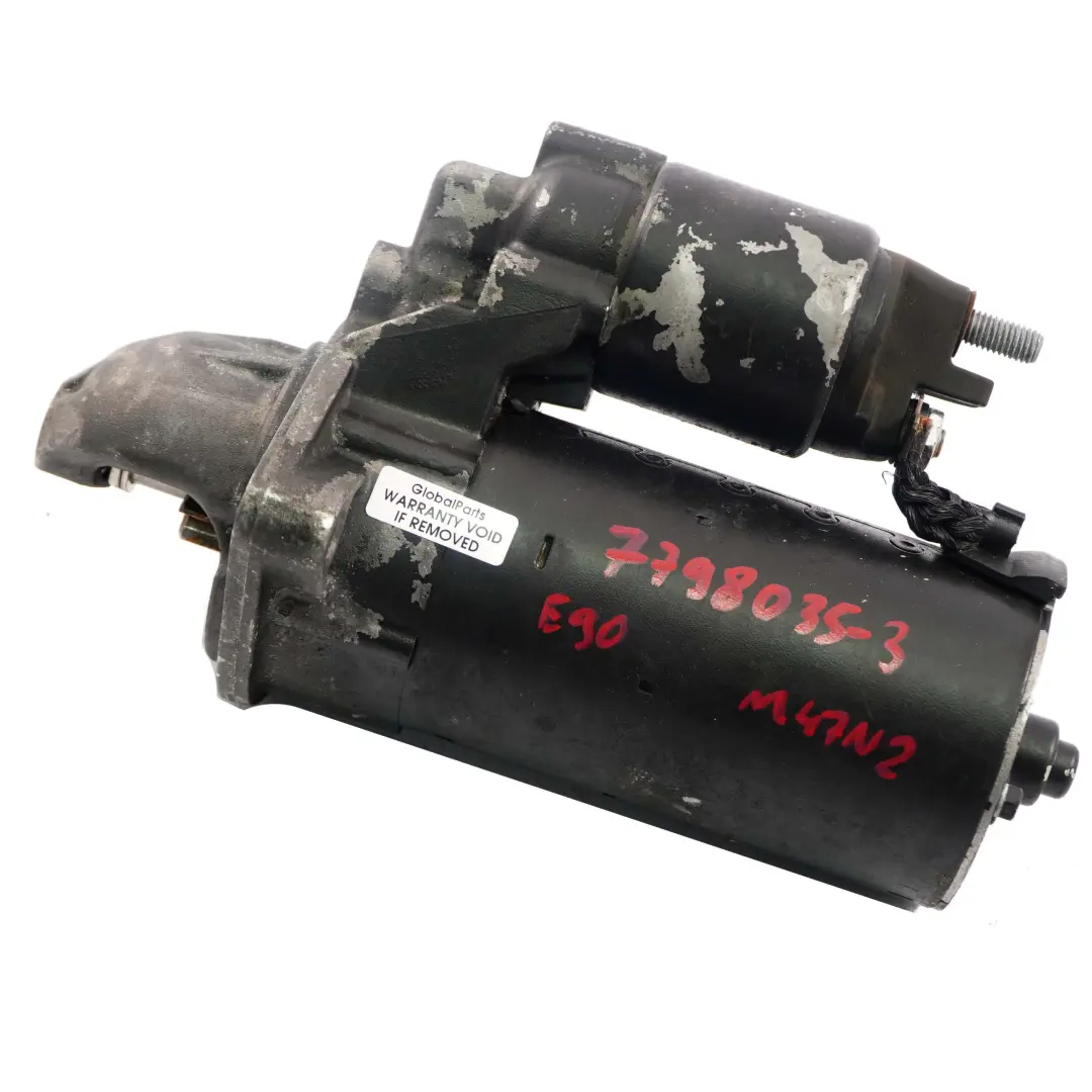 M47N2 M57N2 Rozrusznik do BMW E60 E87 E90 E91 o numerze 7798035 BMW E60 E87 E90 E91 M47N2 M57N2 Rozrusznik - SKU 7798035-3 - Numer Części 7798035