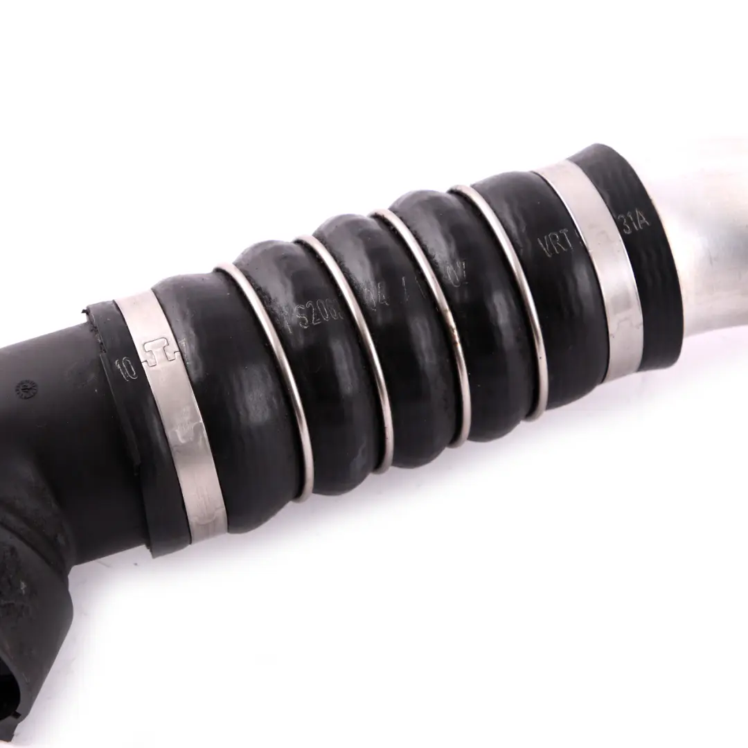 Charge Air Line Intercooler Pipe Hose to BMW 5 E60 E61 LCI Engine Turbo with Part number 7798438 BMW 5 E60 E61 LCI Engine Turbo Charge Air Line Intercooler Pipe Hose - SKU 7798438 - Part number 7798438