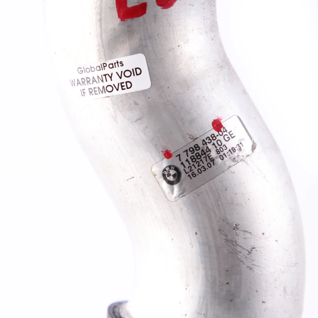 Rura Wąż Powietrza Intercooler do BMW E60 E61 530d o numerze 7798438 BMW E60 E61 530d Rura Wąż Powietrza Intercooler - SKU 7798438 - Numer Części 7798438