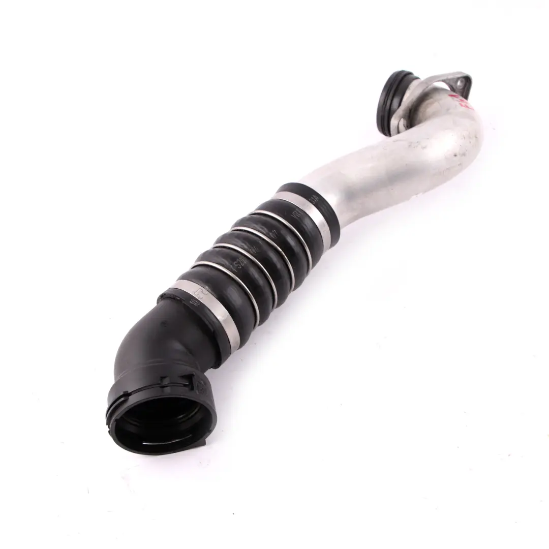 Charge Air Line Intercooler Pipe Hose to BMW 5 E60 E61 LCI Engine Turbo with Part number 7798438 BMW 5 E60 E61 LCI Engine Turbo Charge Air Line Intercooler Pipe Hose - SKU 7798438 - Part number 7798438