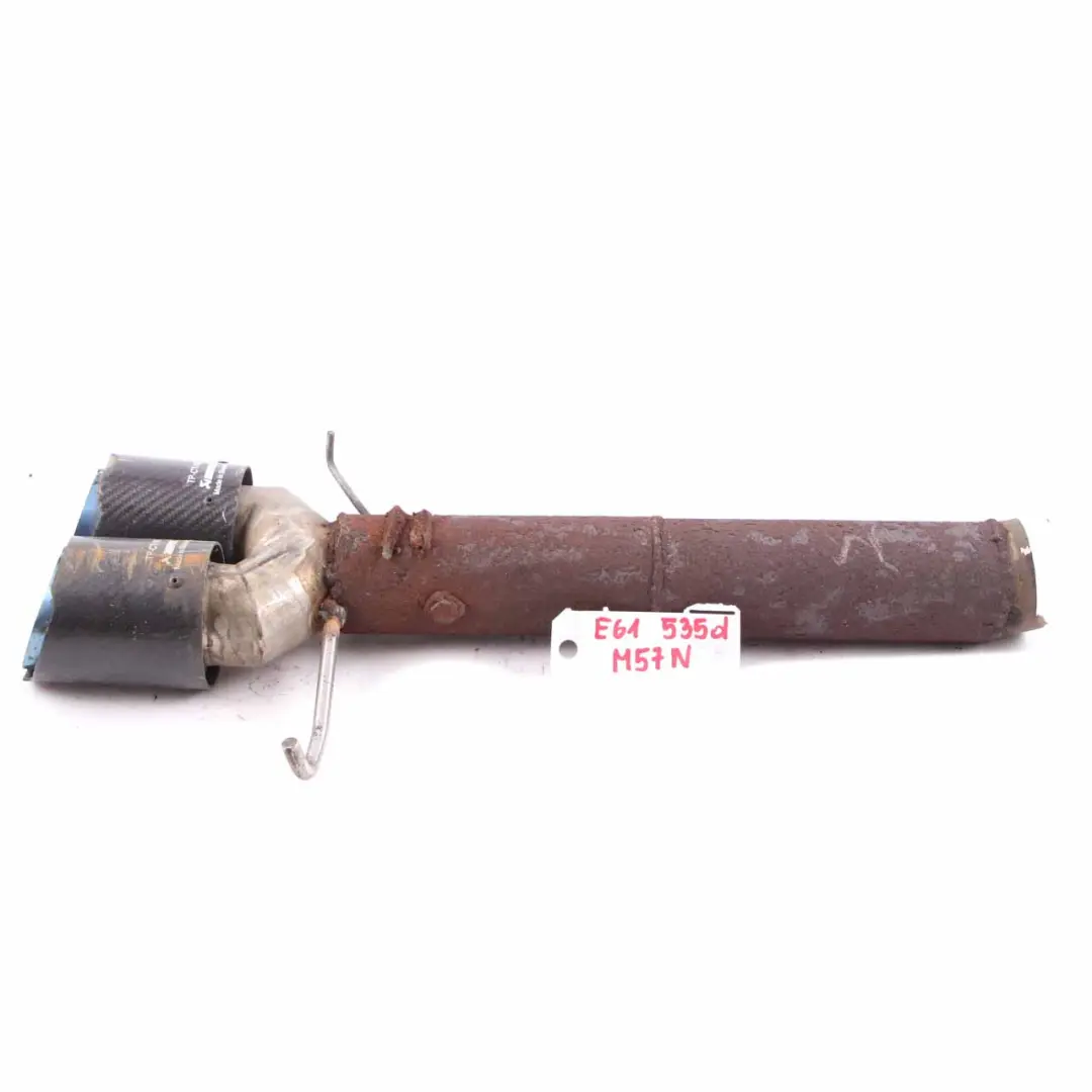 Exhaust Pipe 535d M57N Exhaust Double Tailpipe Finisher to BMW E60 E61 with Part number 7798465 BMW E60 E61 Exhaust Pipe 535d M57N Exhaust Double Tailpipe Finisher - SKU 7798465-1 - Part number 7798465
