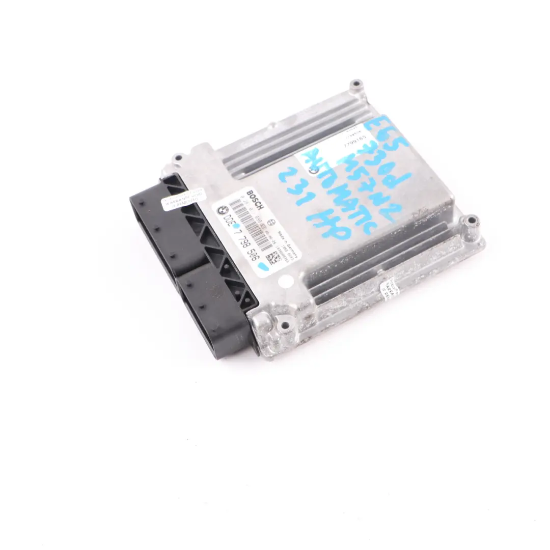 M57N2 231HP ECU Engine Control Unit Module DDE Automatic to BMW E65 730d with Part number 7798506 BMW E65 730d M57N2 231HP ECU Engine Control Unit Module DDE Automatic - SKU 7798506 - Part number 7798506