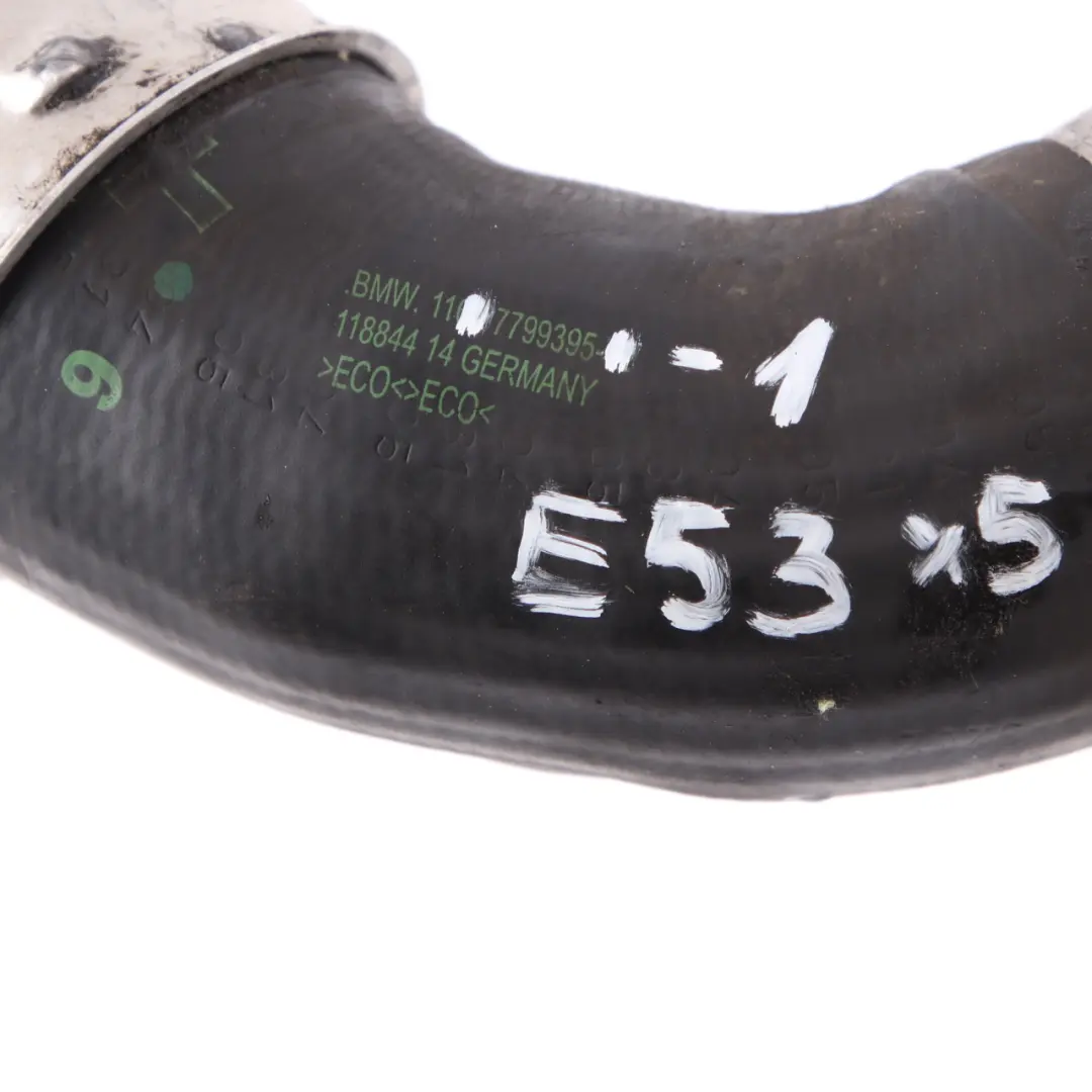 M57N Wąż Przewód Turbo Intercooler do BMW X5 E53 3.0d o numerze 7799395 BMW X5 E53 3.0d M57N Wąż Przewód Turbo Intercooler - SKU 7799395-1 - Numer Części 7799395
