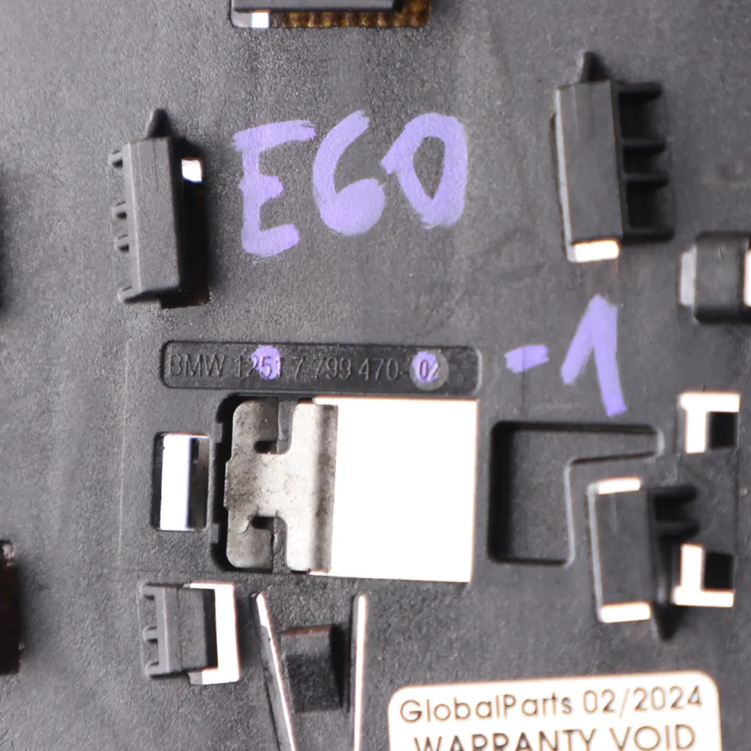 Wiring Bracket BMW E60 E61 X3 E83 Diesel Engine Harness Cable Loom Mount to with Part number 7799470 Wiring Bracket BMW E60 E61 X3 E83 Diesel Engine Harness Cable Loom Mount - SKU 7799470-1 - Part number 7799470