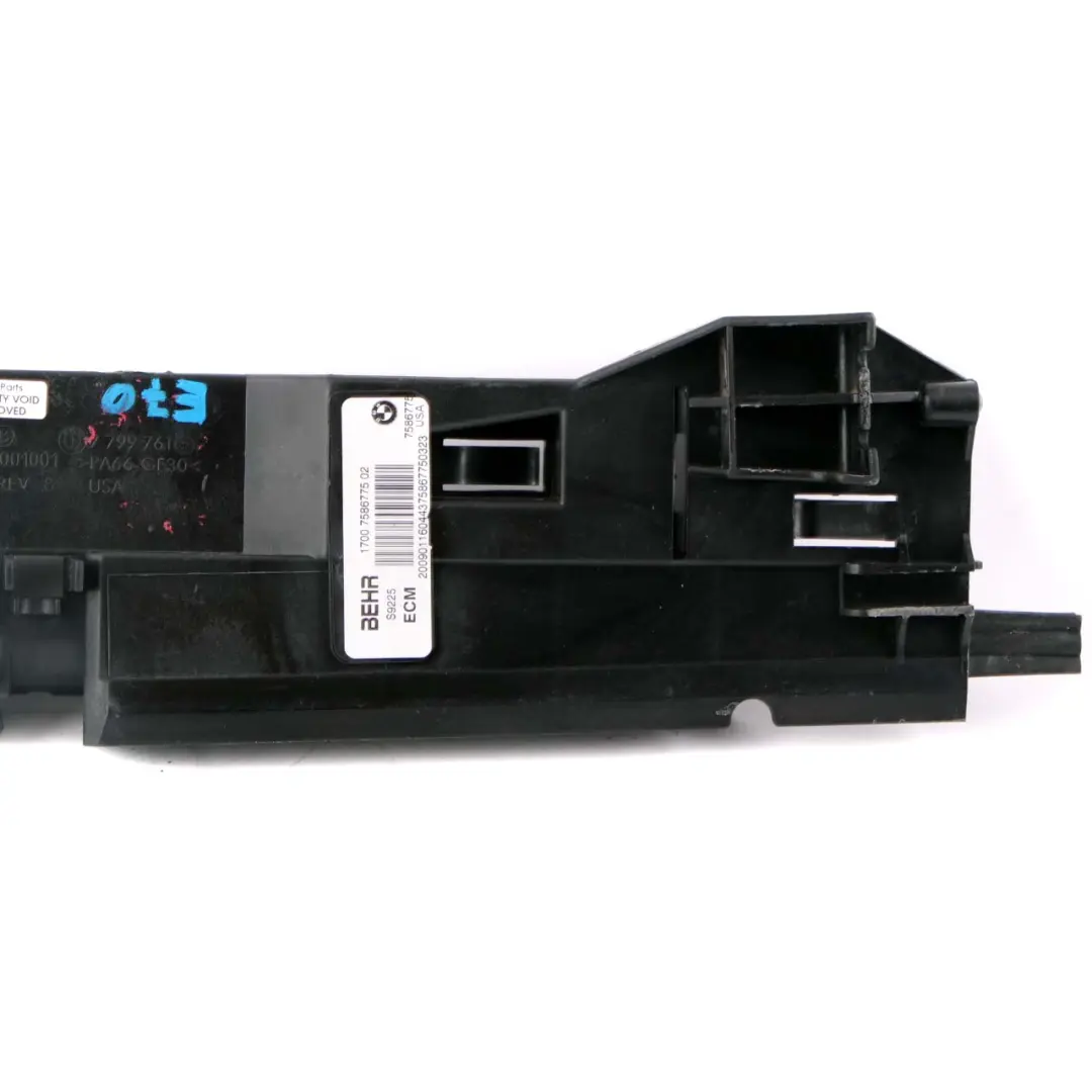  Staffa portante del radiatore BMW X5 E70 sinistra Supporto raffreddamento - SKU 7799761 - Numero di parte 7799761