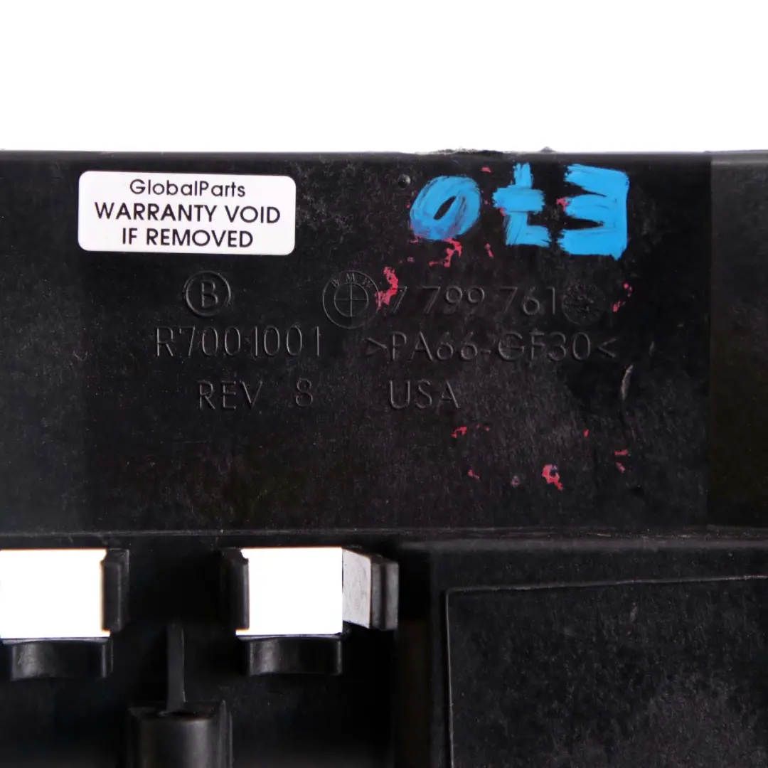 Radiator Carrier Bracket BMW X5 E70 Left N/S Cooling Unit Mount Support to with Part number 7799761 Radiator Carrier Bracket BMW X5 E70 Left N/S Cooling Unit Mount Support - SKU 7799761 - Part number 7799761