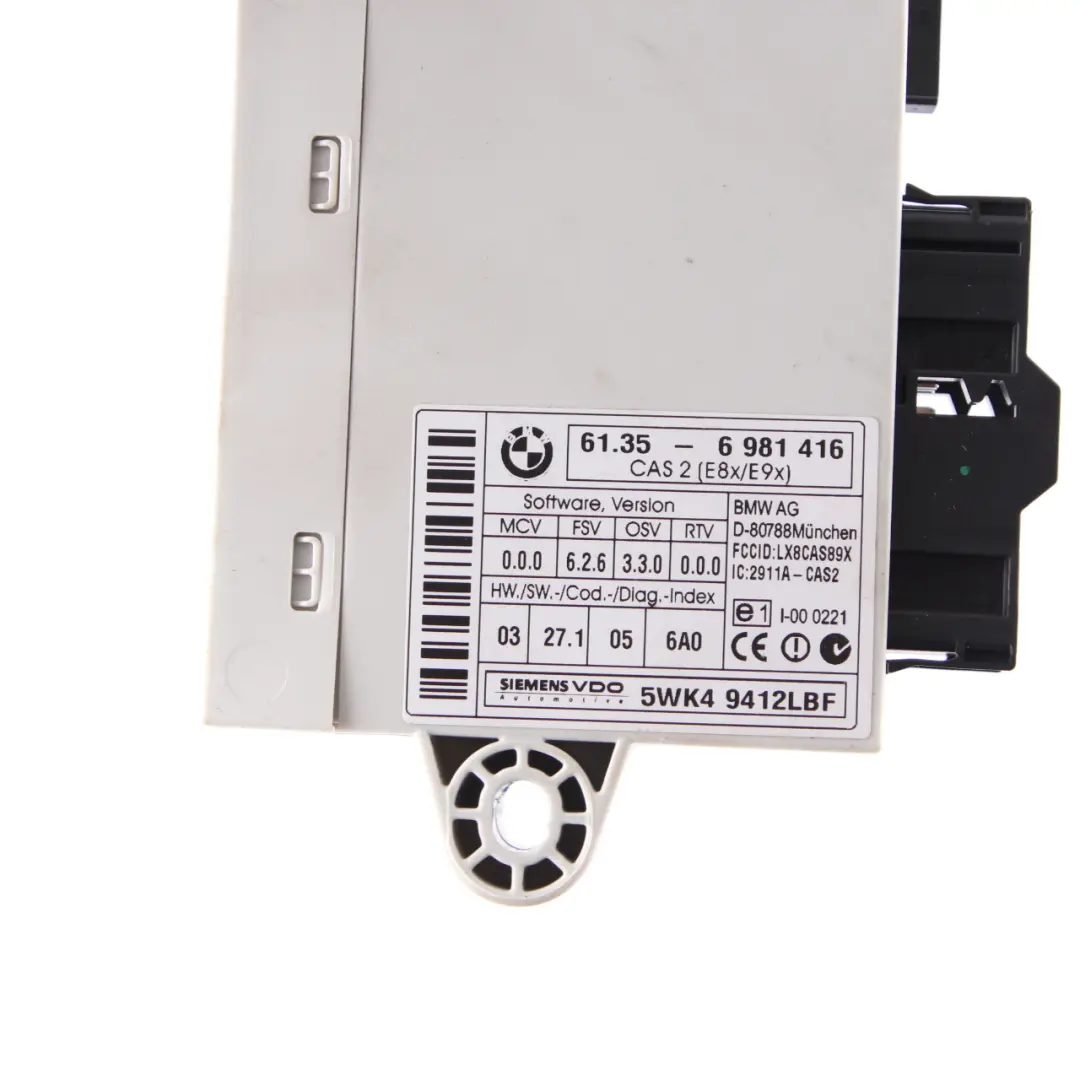 M57N2 231HP Engine ECU KIT DDE CAS2 + Key to BMW E60 E61 E90 E91 330d 530d with Part number 7799856 BMW E60 E61 E90 E91 330d 530d M57N2 231HP Engine ECU KIT DDE CAS2 + Key - SKU 7799856-2 - Part number 7799856