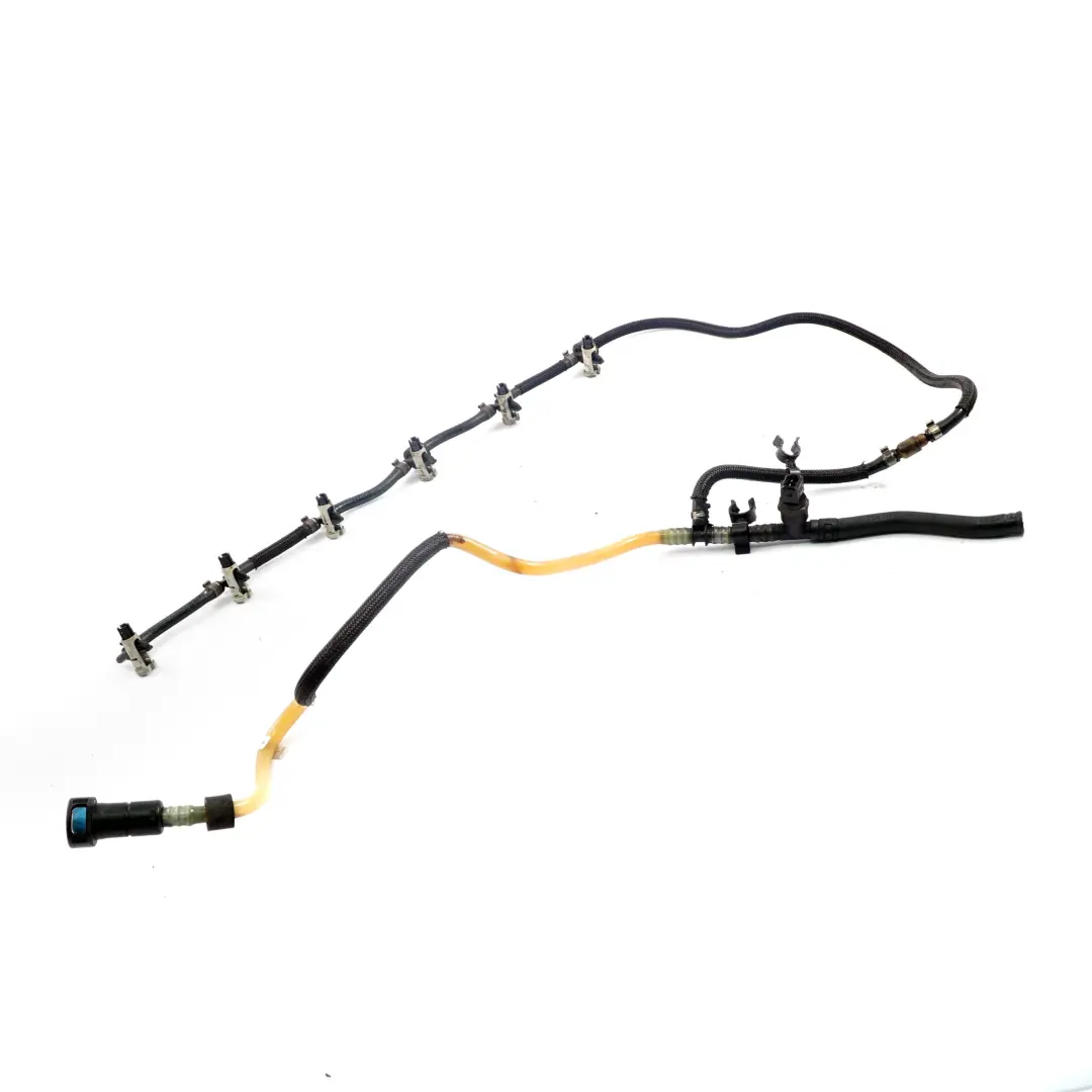 Feed Pipe BMW E60 E65 E90 E91 M57N2 Hose Overflow Oil Line to Fuel with Part number 7799869 Fuel Feed Pipe BMW E60 E65 E90 E91 M57N2 Hose Overflow Oil Line - SKU 7799869 - Part number 7799869
