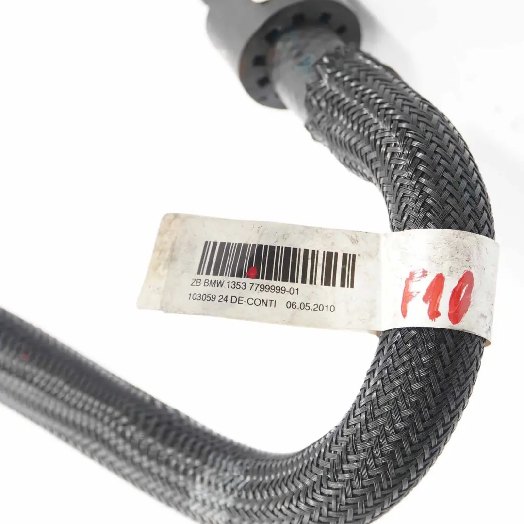 Fuel Line BMW F10 F11 N57 N57S Diesel Injection System Return Pipe Hose - SKU 7799999 - Part number 7799999