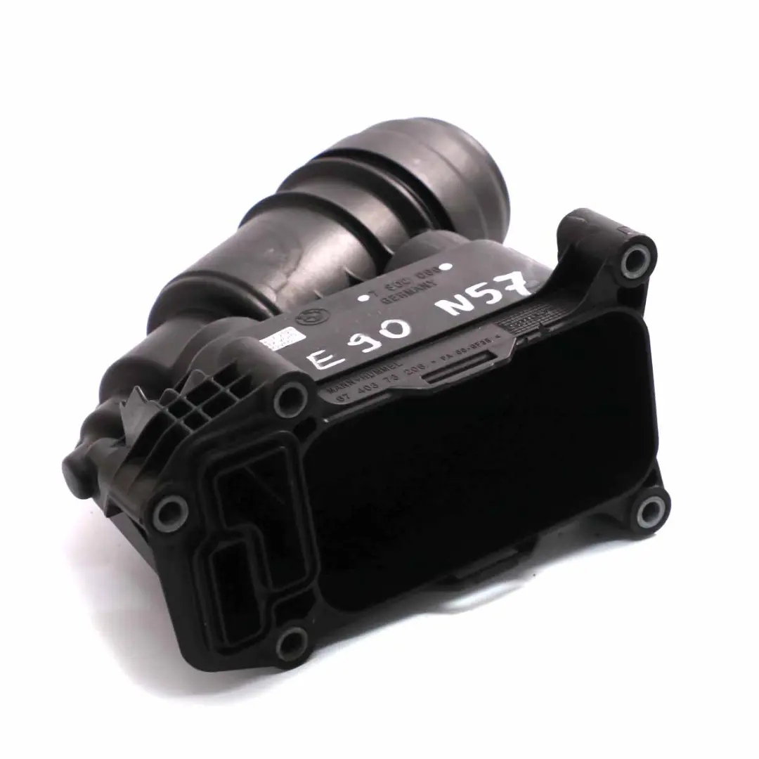  Carcasa filtro aceite BMW E90 E91 LCI F10 F11 N57 Diesel Tapa Soporte - SKU 7800066 - Número de pieza 7800066