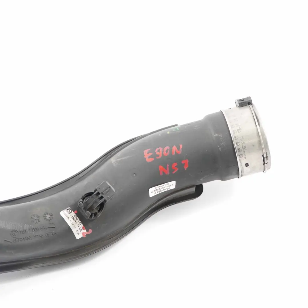 N57 Rura Przewód Intercoolera do BMW E90 E91 LCI o numerze 7800143 BMW E90 E91 LCI N57 Rura Przewód Intercoolera - SKU 7800143-2 - Numer Części 7800143