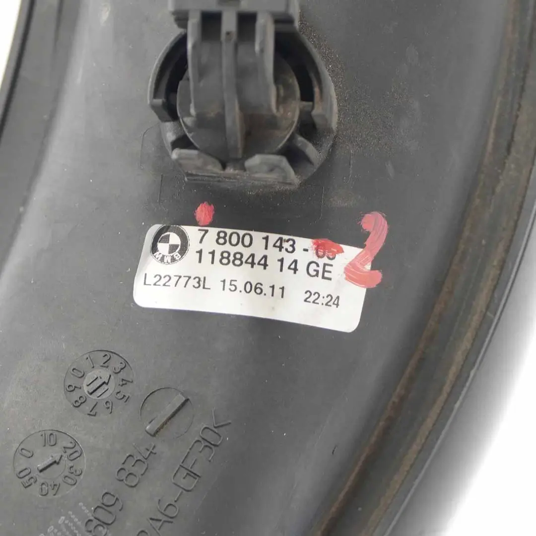 N57 Ligne charge d'air Tuyau collecteur d'intercooler pour BMW E90 E91 LCI à propos du numéro de pièce 7800143 BMW E90 E91 LCI N57 Ligne charge d'air Tuyau collecteur d'intercooler - SKU 7800143-2 - Numéro de pièce 7800143