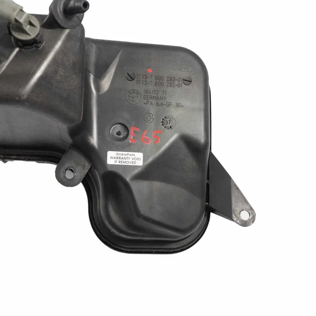 Tanque De Expansion De Agua De Refrigeracion para BMW E65 LCI con número de pieza 7800293 BMW E65 LCI Tanque De Expansion De Agua De Refrigeracion - SKU 7800293 - Número de pieza 7800293