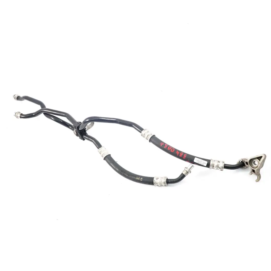 Oil Cooling Pipe BMW E60 E61 520d M47N2 Gearbox Hose Radiator Cooler to with Part number 7800488 Oil Cooling Pipe BMW E60 E61 520d M47N2 Gearbox Hose Radiator Cooler - SKU 7800488 - Part number 7800488