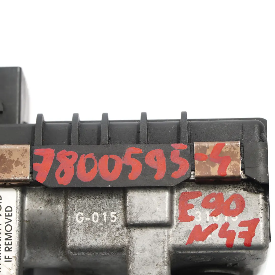 BMW E8 E87 E90 E91 LCI Turbocompressore Attuatore Garret Diesel N47 6NW009660 - SKU 7800595-4 - Numero di parte 7800595