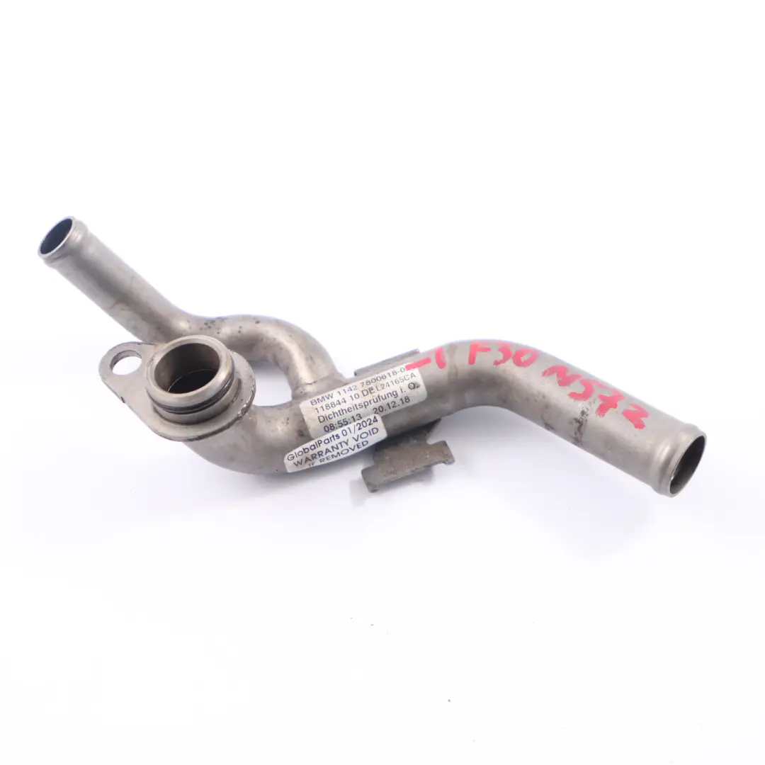 BMW F30 335dX N57Z Przewód Spływu powrotu Olejowy turbiny turbo - SKU 7800618-1 - Numer Części 7800618