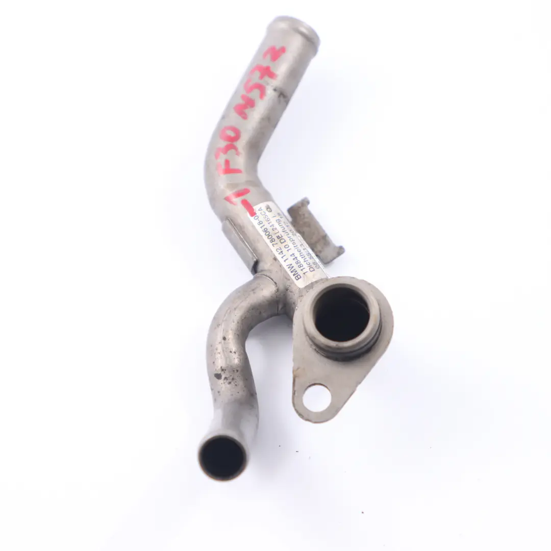 BMW F30 F32 LCI 335dX 435dX N57Z Turbocharger Return Oil Pipe Line - SKU 7800618-1 - Part number 7800618