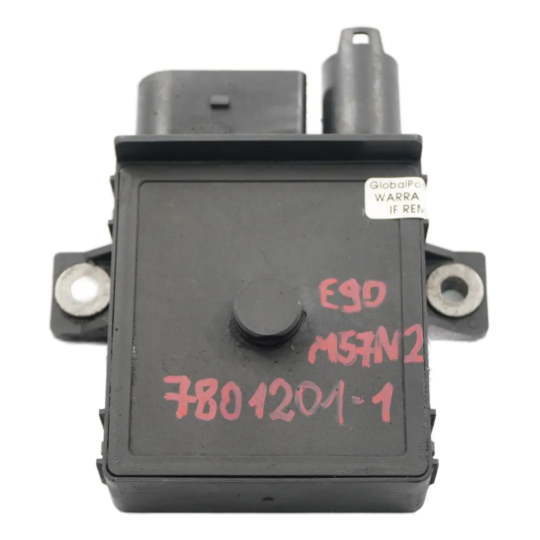 BMW 3 5 7 Series E60 E65 E90 E91 M57N2 Preheating Control Unit Spark Glow Plugs - SKU 7801201 - Part number 7801201