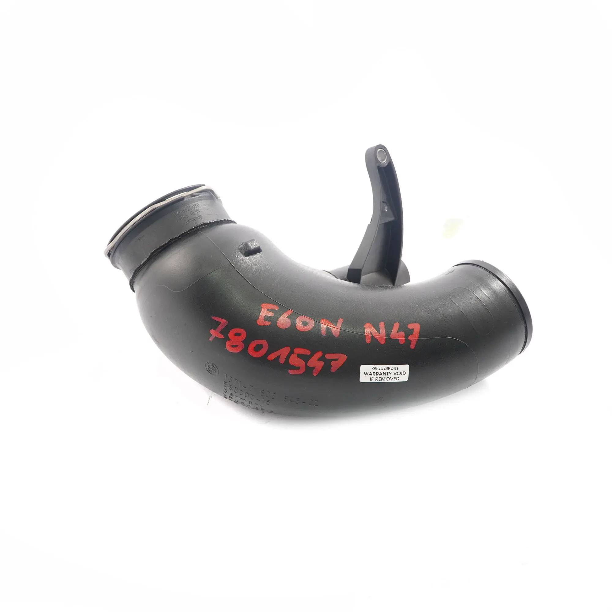 BMW E60 E61 LCI 520d N47 Tubo di aspirazione aria filtrata 7801547 7803843