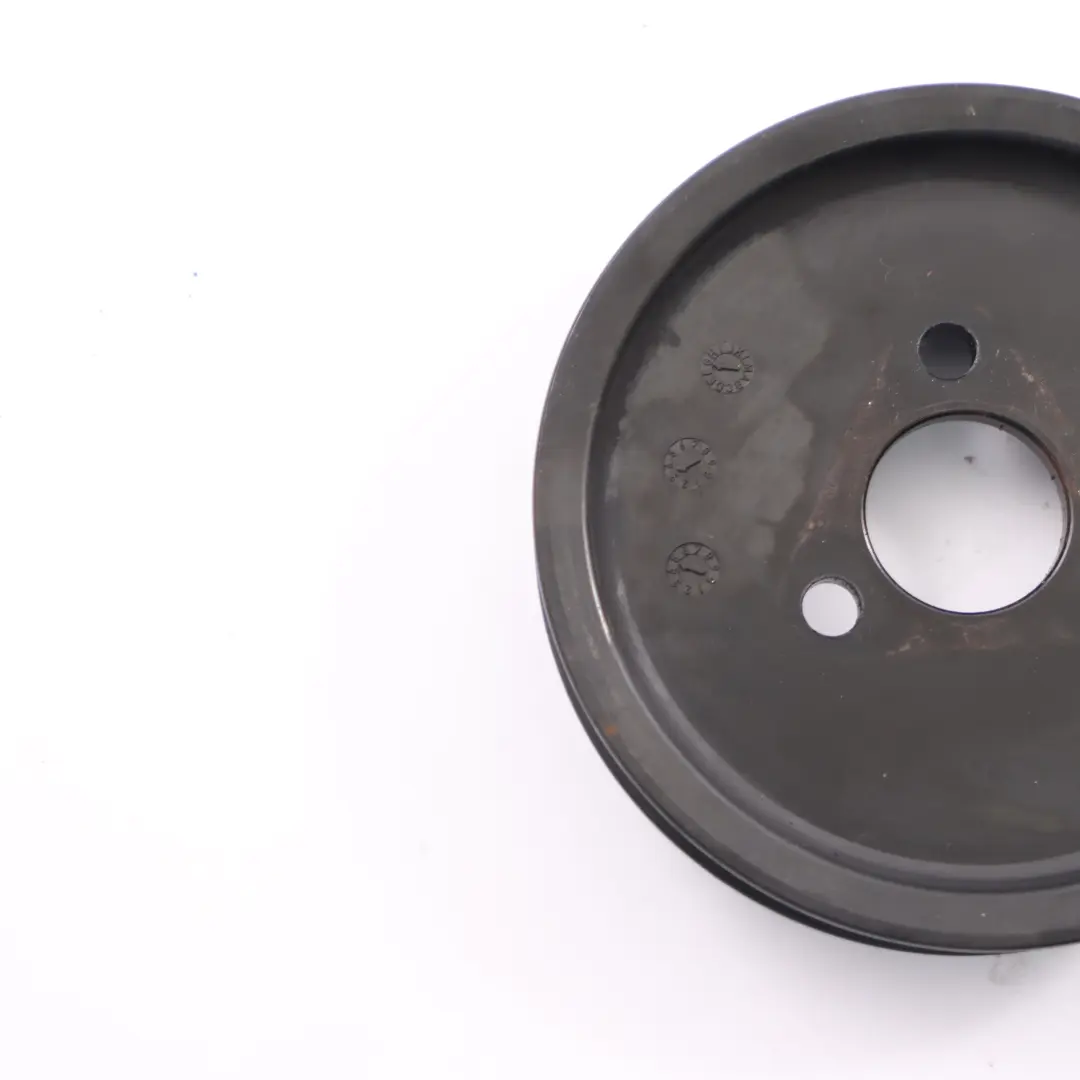 Polea de la Bomba de Dirección Rueda Diesel M57N2 para BMW E90 E91 E92 335d con número de pieza 7801606 BMW E90 E91 E92 335d Polea de la Bomba de Dirección Rueda Diesel M57N2 - SKU 7801606 - Número de pieza 7801606