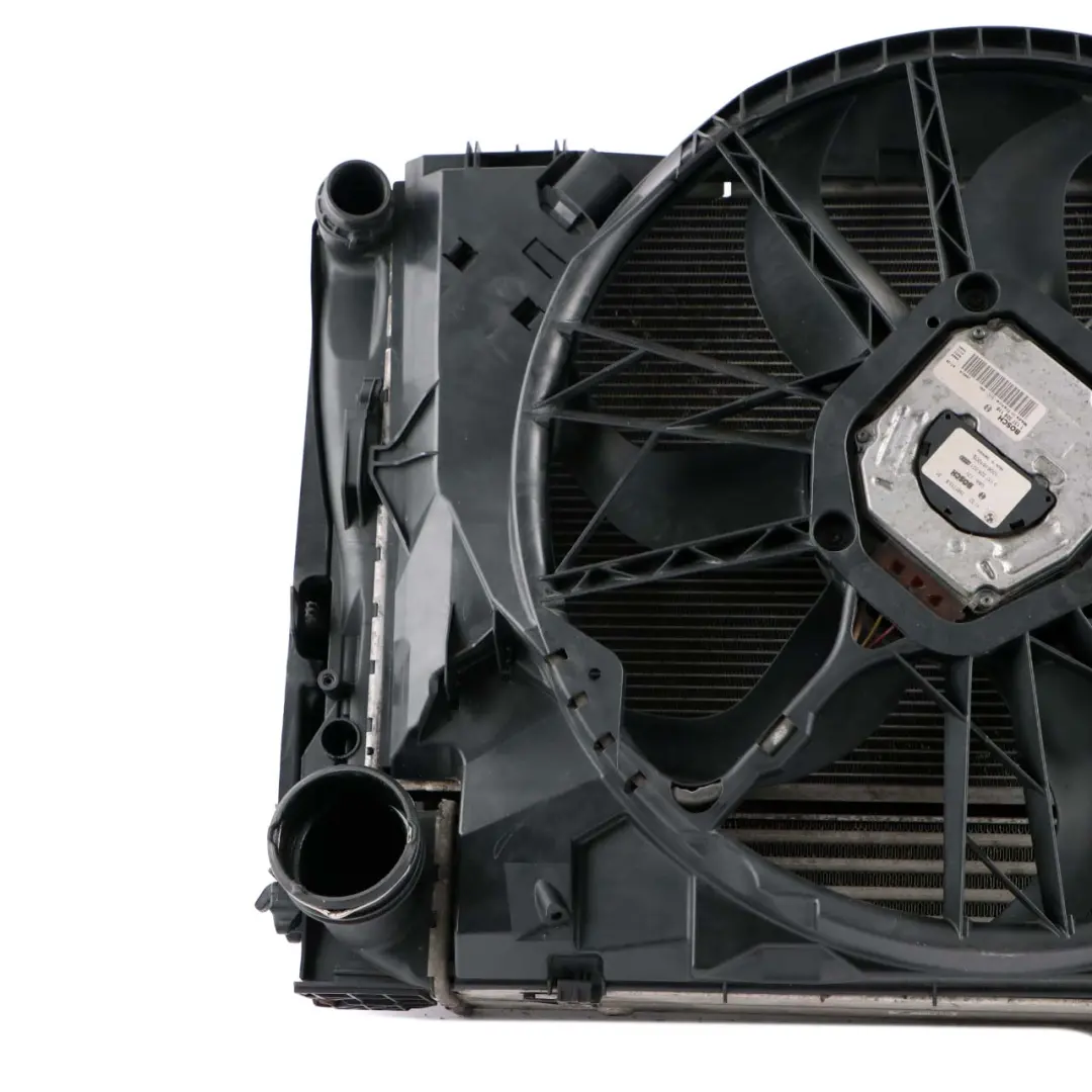 BMW 1 3 Series E87 E90 E91 E92 600W Diesel Complete Radiator Fan - SKU 7801647-2 - Part number 7801647
