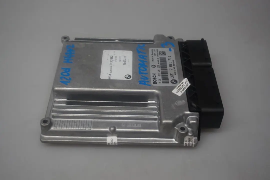 M47N2 Grundsteuergerät DDE ECU Automatik für BMW E60 E87 E90 120d 320d 520d mit Teilenummer 7801711 BMW E60 E87 E90 120d 320d 520d M47N2 Grundsteuergerät DDE ECU Automatik - SKU 7801711-3 - Teilenummer 7801711
