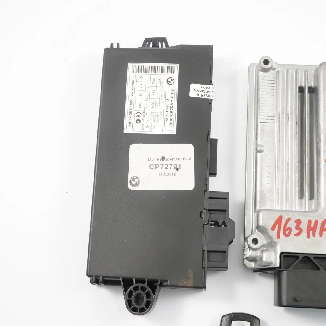 ECU Kit Controllo Motore DDE CAS2 Chiave per BMW E60 E87 E90 120d 320d 520d con numero di parte 7801711 BMW E60 E87 E90 120d 320d 520d ECU Kit Controllo Motore DDE CAS2 Chiave - SKU 7801711-6 - Numero di parte 7801711