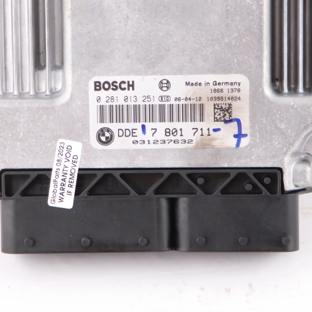 BMW E60 E87 E90 120d 320d 520d M47N2 ECU Control Unit Kit DDE 7801711 CAS2 Keys - SKU 7801711-7 - Part number 7808125