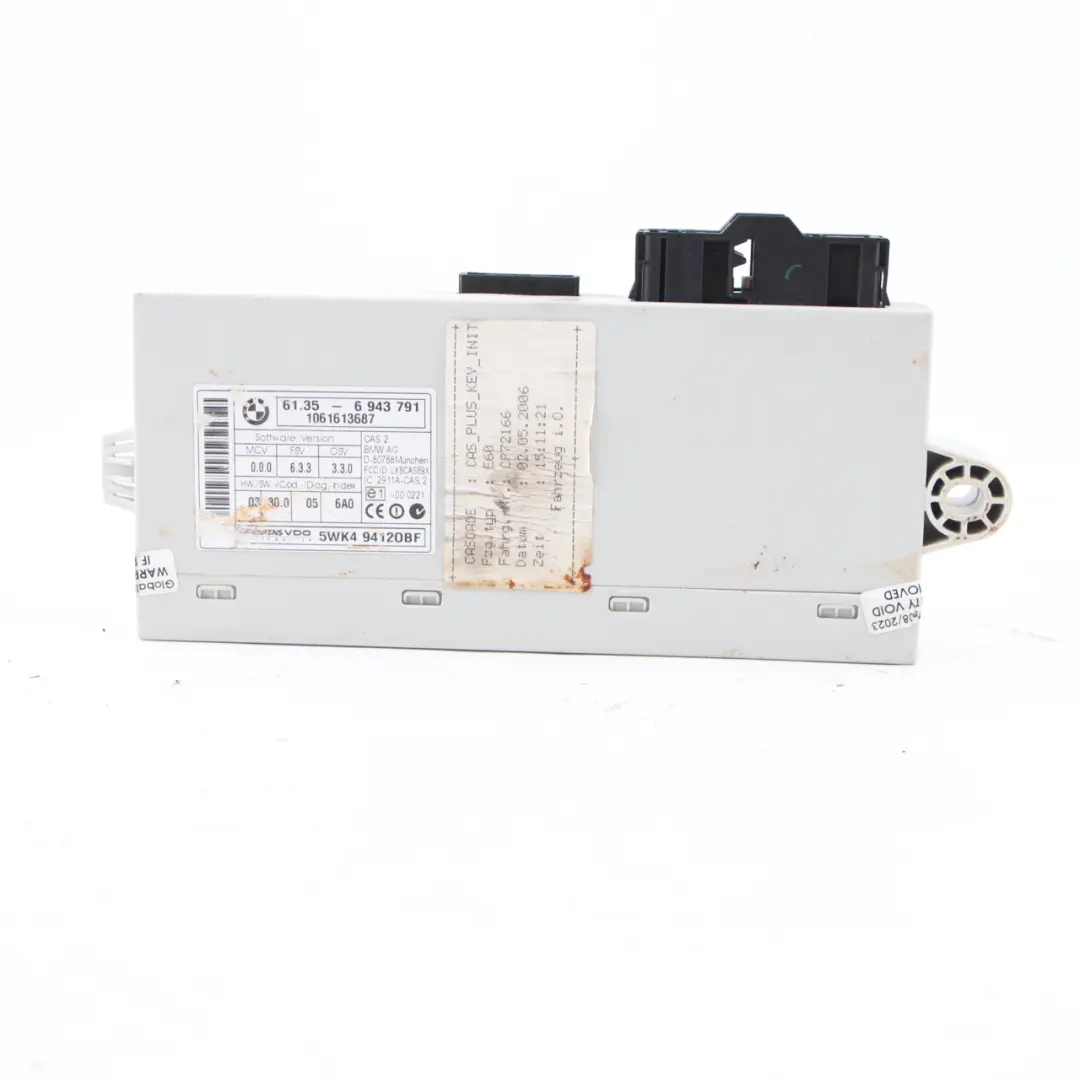 BMW E60 E87 E90 120d 320d 520d M47N2 ECU Control Unit Kit DDE 7801711 CAS2 Keys - SKU 7801711-7 - Part number 7808125