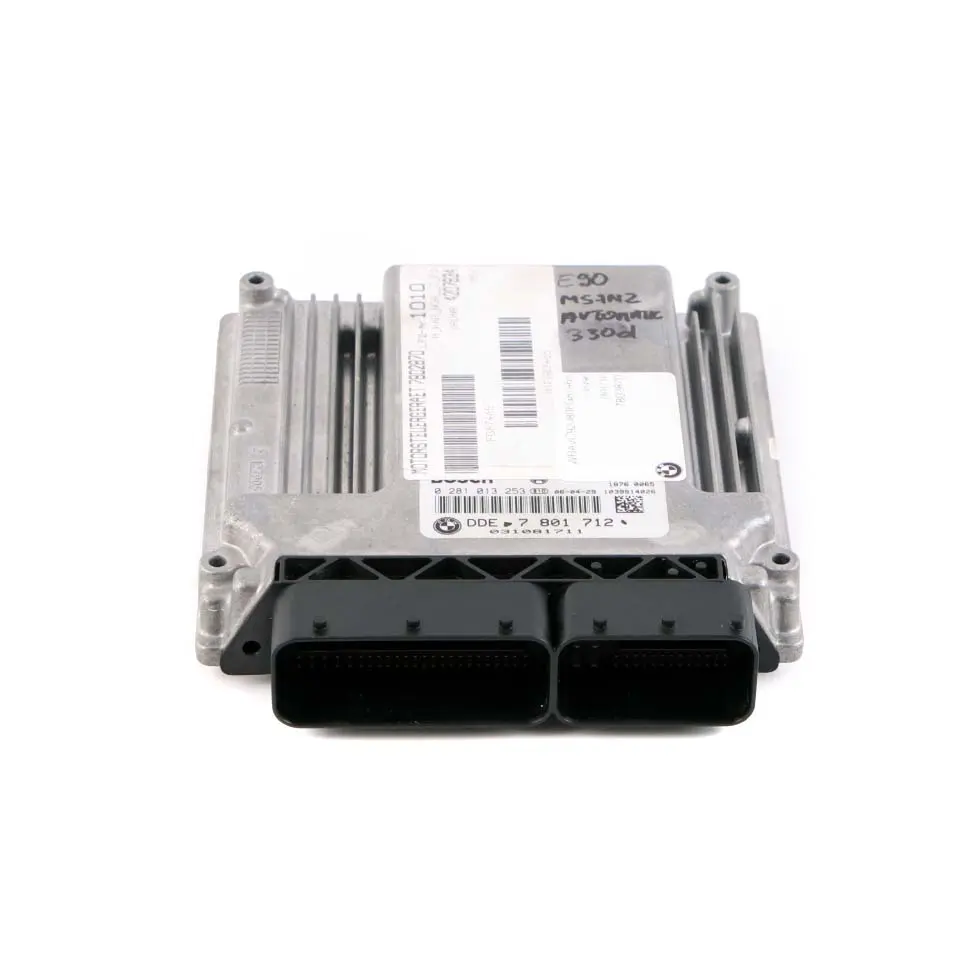 M57N2 Engine DDE Control Unit Automatic to BMW E60 E61 E90 E91 330d 530d with Part number 7801712 BMW E60 E61 E90 E91 330d 530d M57N2 Engine DDE Control Unit Automatic - SKU 7801712 - Part number 7801712