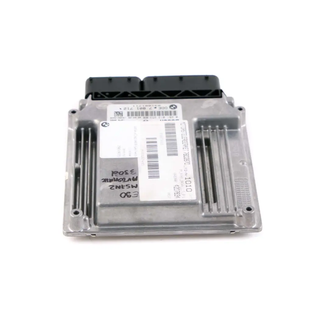 M57N2 Engine DDE Control Unit Automatic to BMW E60 E61 E90 E91 330d 530d with Part number 7801712 BMW E60 E61 E90 E91 330d 530d M57N2 Engine DDE Control Unit Automatic - SKU 7801712 - Part number 7801712