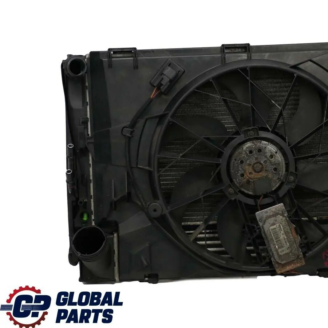 Conjunto Completo Ventilador Radiador Carcasa Ventilador DIESEL N47 para BMW E87 E90 con número de pieza 7524916 BMW E87 E90 Conjunto Completo Ventilador Radiador Carcasa Ventilador DIESEL N47 - SKU 7801993-1 - Número de pieza 7524916