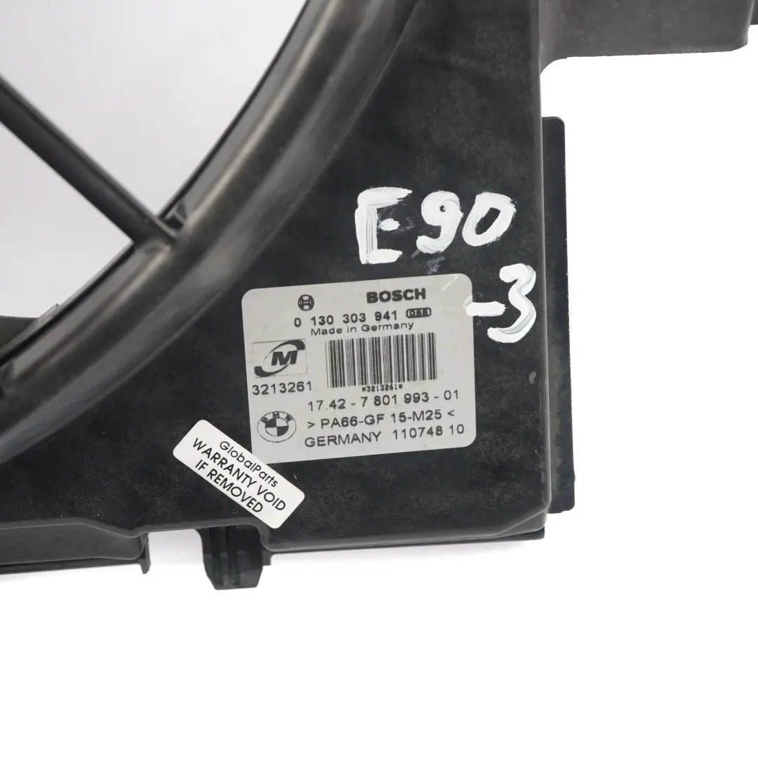 BMW E87 E90 Osłona Wentylator Chłodnicy Diesel - SKU 7801993-3 - Numer Części 7801993