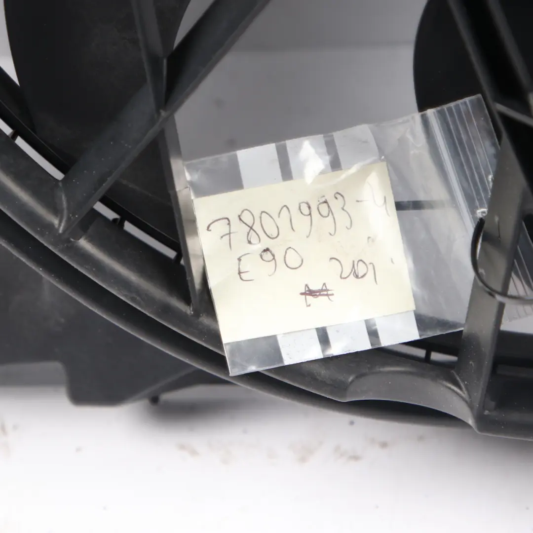 BMW E81 E87 E90 E91 E92 Diesel Radiator Fan Housing Shroud 300W - SKU 7801993-4 - Part number 7801993
