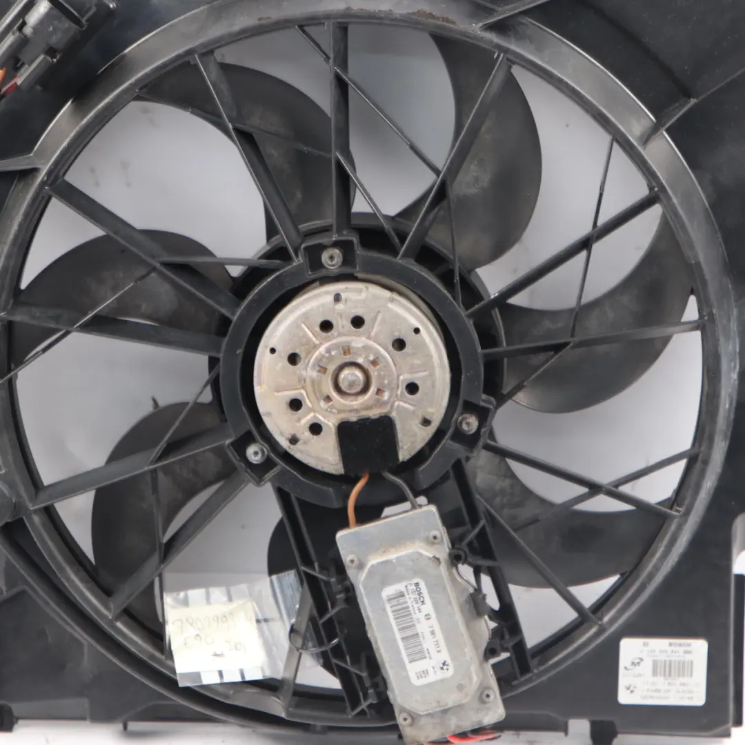 BMW E81 E87 E90 E91 E92 Diesel Radiator Fan Housing Shroud 300W - SKU 7801993-4 - Part number 7801993