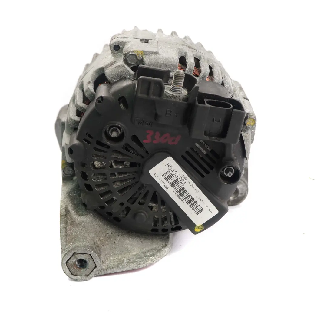M47N2 M57N2 Alternador Bosch Diesel 150A 0 986 080 580 para BMW E87 E90 E91 E92 con número de pieza 7802927 BMW E87 E90 E91 E92 M47N2 M57N2 Alternador Bosch Diesel 150A 0 986 080 580 - SKU 7802927-1 - Número de pieza 7802927