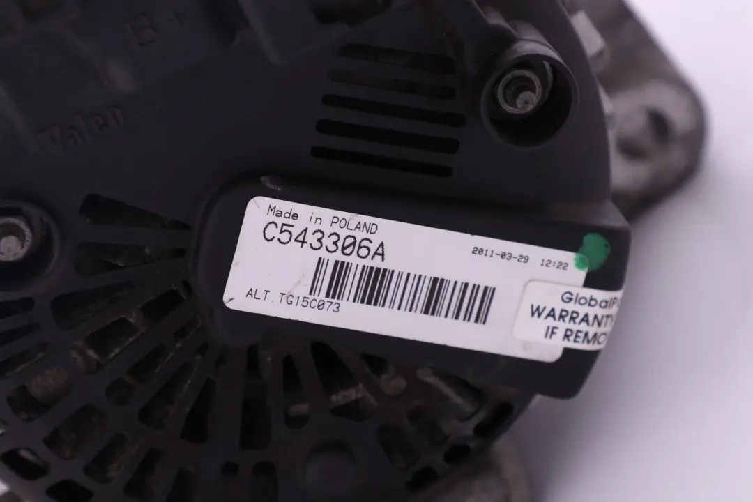 M47N2 M57N2 Alternator 150A to BMW 1 3 Series E87 E90 E91 E92 E93 Diesel with Part number 7802927 BMW 1 3 Series E87 E90 E91 E92 E93 Diesel M47N2 M57N2 Alternator 150A - SKU 7802927 - Part number 7802927