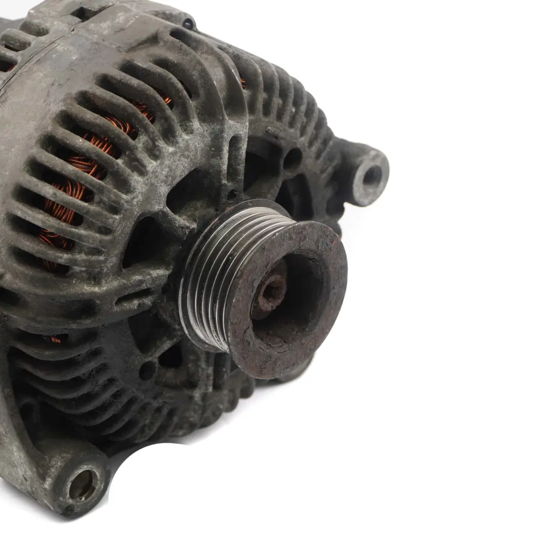 BMW 5 7 E60 E61 E65 M57N M57N2 Compact Alternator Generator Valeo 170A - SKU 7802929-1 - Part number 7802929
